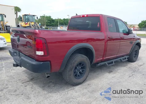 2021 Ram 1500 Classic Warlock 4X4 6'4 Box from USA, damaged, VIN 1C6RR7GGXMS562367